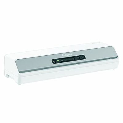 Fellowes Laminator Amaris A3 – för kontor/skola/hem – endast 1 minut uppvärmningstid – för varma lamineringsfilmer från 80–175 mic – med returfunktion – inkl. startset för 10 laminationer