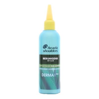 head & shoulders DermaXPro - Rilassamento istantaneo del cuoio capelluto, 145 ml, con estratto di aloe vera e complesso di ceramide; allevia istantaneamente il prurito del cuoio capelluto e idrata
