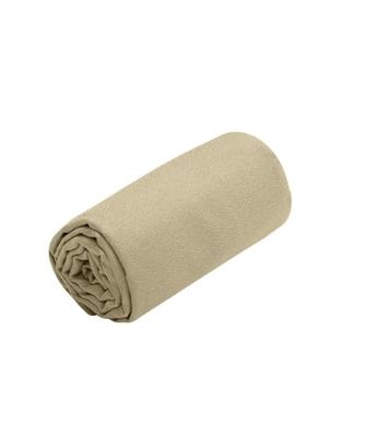 Sea to Summit - Airlite Towel ręcznik podróżny S - ręcznik - mikrofibra - chłonny i szybkoschnący - ultralekki - kompaktowy - wędrówki - 40 x 80 cm - pustynny brąz - 30 g