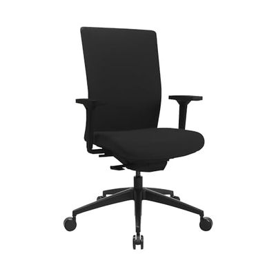 TOPSTAR | biurowe krzesło obrotowe Sitness AirWork G | mechanizm synchroniczny | z podłokietnikami | czarny