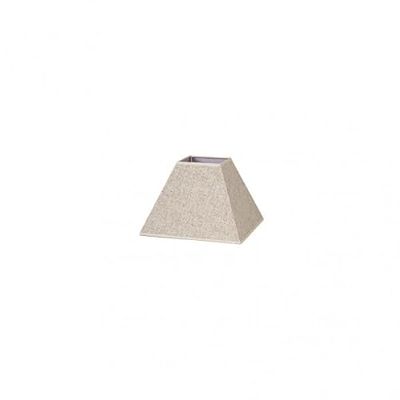 Paralume E27, lino beige, 17 x 8 x 13 cm, ideale per decorazione e atmosfera in case e spazi commerciali.