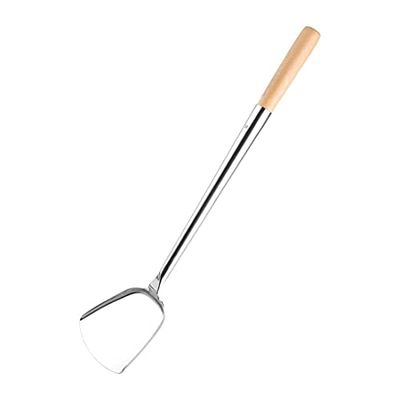 Vogue U031 estilo chino espátula cocina mezclador tornillo, plata