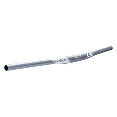 Funn Full On Manubrio per Mountain Bike con Morsetto a Barra da 31,8 mm e Larghezza di 810 mm, Manubrio Rialzato in Lega Resistente e Leggera per MTB e Bicicletta da BMX (Rialzo di 7 mm, Grigio)