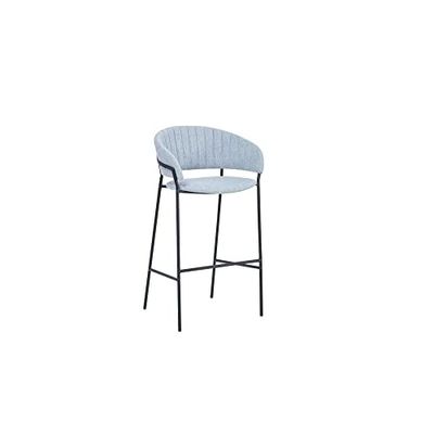 Tabouret DKD Home Decor Polyester Métal Gris Foncé 50 x 47 x 110 cm