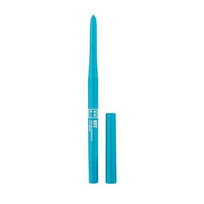 3INA MAKEUP - The 24h Automatic Eye Pencil 822 - Turquoise - Long Lasting Eyeliner - Waterproof - Highly Pigmented Formula - Creamy Texture - Sharpener & brush - Precise Tip - Vegan - Cruelty Free