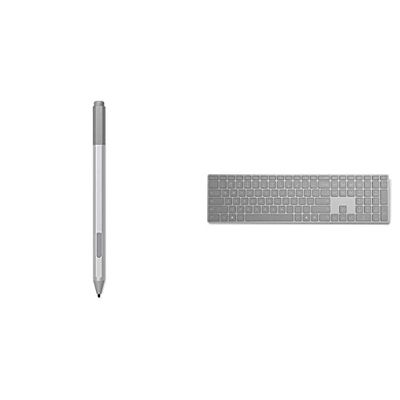 Microsoft Surface Pen lápiz Digital Platino 20 g - Lápiz para Tablet. & Surface Keyboard, Gris, QWERTY español