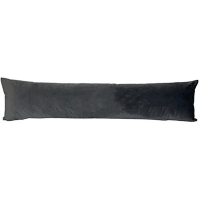 Evans Lichfield Opulence Draught Excluder, Granite, 92 x 23 cm