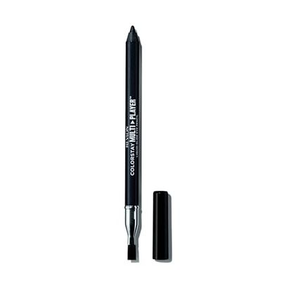 Revlon ColorStay Multiplayer Liquid-Glide Eye Pencil, Matita Occhi Multiuso Con Pennello da Sfumatura Integrato, Texture Ultra Cremosa, Waterproof, A Prova di Sbavatura, A Lunga Tenuta, 401 Checkmate