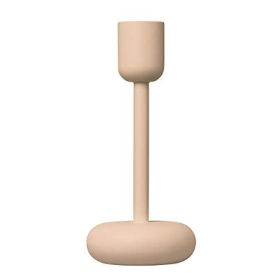 Iittala Candle Holder, Steel, Powder, 183 mm