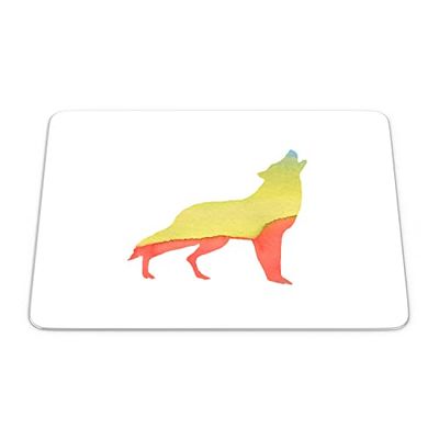 Bonamaison, Rectangle Pop Art Digital Printed Mouse Pad, Non-Slip Base, for Office and Home, Size: 22 x 18 cm
