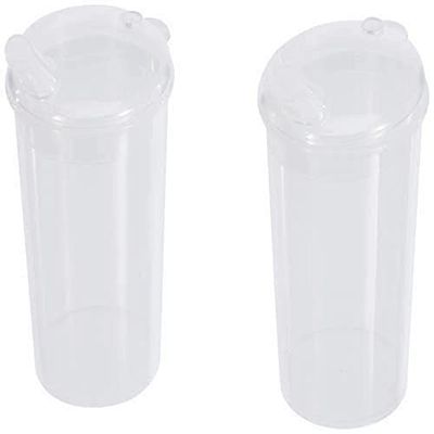 Homecraft Feeding Cups, Drinking and Eating Aid, Safe Plastic, for Elderly/Disabled Users, Standard, 250ml & Caring Mug, Small, Non-Retail Packed, Two-Handled Mug for Easy