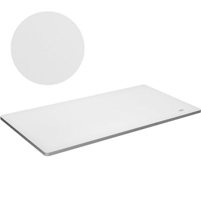 VEVOR Tafelblad, 152,4 x 63,5 x 2,5 cm, draagvermogen van 220 kg, universeel spaanplaatbureau, voor in hoogte verstelbaar, elektrisch sta-bureauframe, rechthoekig aanrecht voor thuis en op kantoor