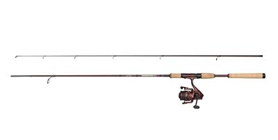 Abu Garcia Tormentor2 Spinning Combo, canna e mulinello per la pesca d'acqua dolce, luccioperca e lucioperca, peso leggero e versatilità rosso canna moderatamente veloce da 1,83m mulinello taglia 1000