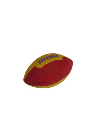 Lanco 8424678110205 mini-rugbybal; 100% natuurlijk rubber