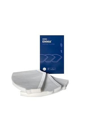 Carte Dozio 100-pack – EMMA by Konos pappersfilter, blekt kaffe, konform, kaffefilter, tillverkat av upp till 4 koppar
