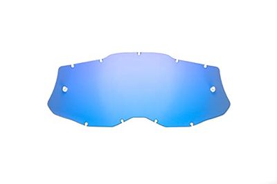 Seecle SE-41S272-HZ vervangende lens blauw gespiegeld, compatibel met bril/masker, 100% RACECRAFT 2 / STRATA 2 / ACCURI 2 / MERCURY 2