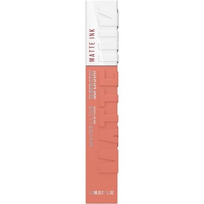 Maybelline Superstay Matte Ink Longlasting Liquid, Nude Lipstick, Up To 12 Hour Wear, Non Drying, 05 Loyalist, 5 ml, Pack Of 1