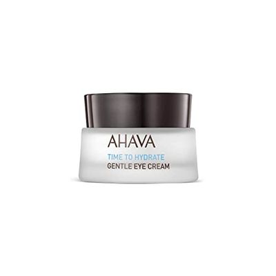 AHAVA Creme macio para olhos - leve, hidratante e confortável área ocular, suaves linhas finas, calma fadiga, com Osmoter exclusivo e ácido hialurónico 0,5 fl.oz