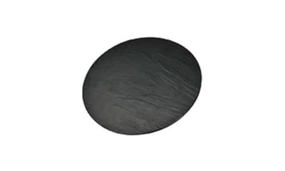 Genware NEV-MEL33-SLGR Slate/Granite Reversible Platter, Round, 33 cm