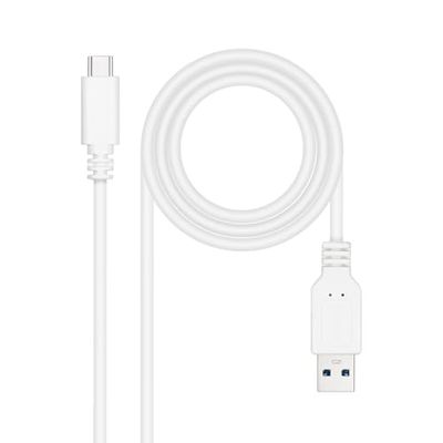 VoltShine Câble USB 3.1 GEN2 10 Gbps 3 A USB-C/M-A/M 0,5 m, transfert rapide, charge efficace, compatible avec les appareils USB.