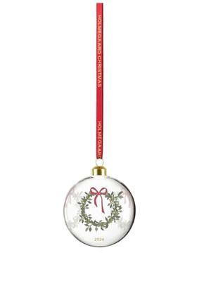 Holmegaard Christmas Bauble Glass, Clear, 8.5 cm