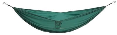 Grand Canyon Bass Hammock Hammock Double - Amaca all'aperto Fino a 180 kg, Amaca da Viaggio per 2 Persone - Leggera e compatta con Protezioni per Alberi - Storm (Benzina)