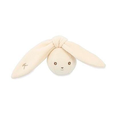 Kaloo - Lapinoo - Balle Hochet Lapin - 6 cm - Couleur Ocre - Balle Hochet Bébé en Velours - Matière Très Douce - Dès la Naissance, K218005