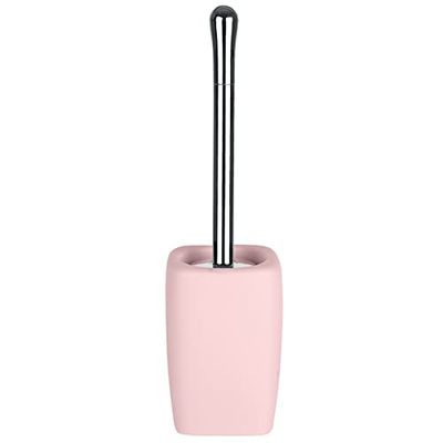 Spirella Brosse WC avec Support Céramique Retro Rose Pastel