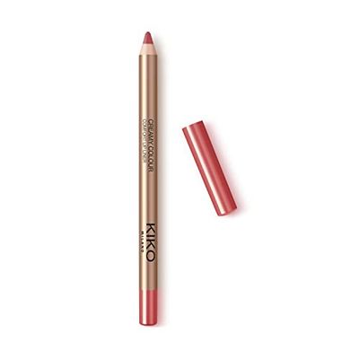 KIKO Milano Creamy Colour Comfort Lip Liner 07 | Long-lasting Lip Pencil, 07 Mocaccino