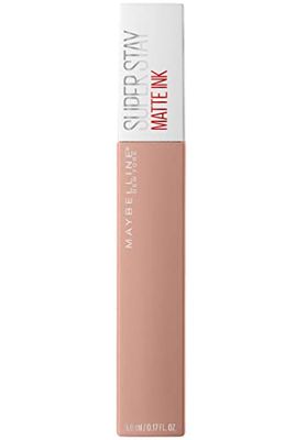 Maybelline Superstay Matte Ink Longlasting Liquid, Nude Lipstick, Up to 12 Hour Wear, Non Drying, 55 Driver