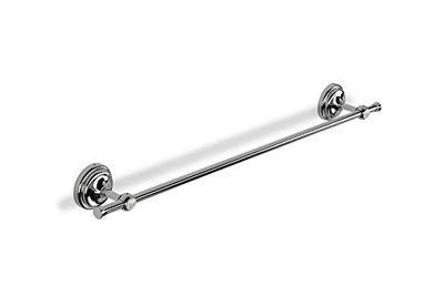 Croydex Toallero Flexi-Fix 1919, Cromo, Cromado, 8.4 x 69.5 x 7 cm