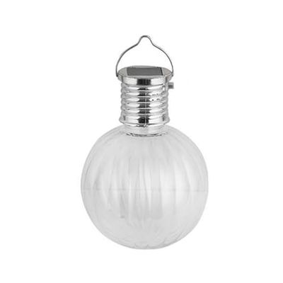 VoltShine Luce solare a LED per prato, elegante luce a sospensione in acciaio inossidabile. Fornisce un'illuminazione luminosa da 6500 K, ideale per abbellire i tuoi spazi esterni ed evidenziare il