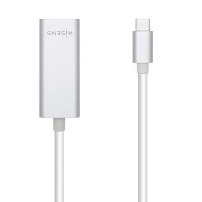 Conversor - conversor USB 3.1 gen1 USB-c a ethernet gigabit rj45 Hembra, 15 cm, Ideal para conectar Dispositivos a Redes Ethernet.