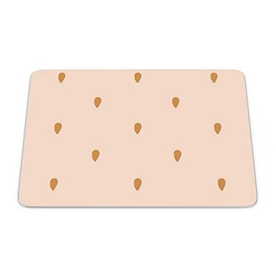 Bonamaison, Tapis de Souris Rectangle Imprimé Numériquement, Fond Antidérapant, pour Bureau et Maison, Taille: 22x18cm