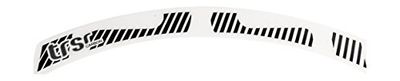 E13 WHS30-113 Kit Stickers Mixte Adulte, Noir, 27,5''