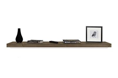 TemaHome Balda 155 Półka, okleina orzechowa, 155 x 33 x 5 cm