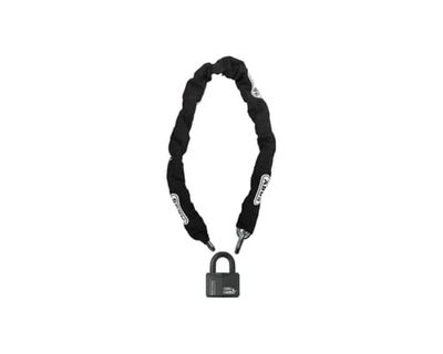 ABUS Zamek motocyklowy 37RK/70 + 14MK - Łańcuch motocyklowy z kłódką - poziom bezpieczeństwa ABUS 20 - długość łańcucha 150