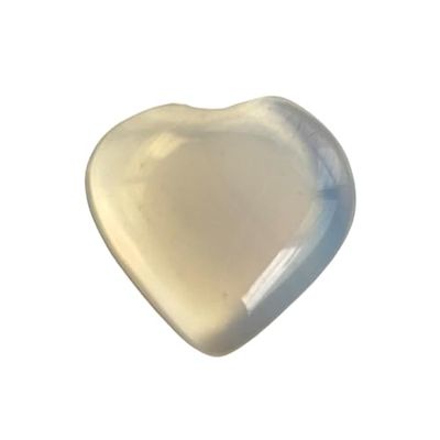VIE Mini Crystal Heart, 2-3cm, Opalite