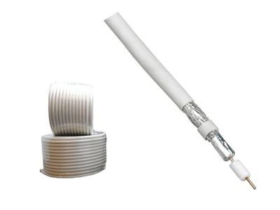 Monkey Ladder CAVO COASSIALE TELE ROLLO 100 METRI. Ideale per connessioni di alta qualità su sistemi televisivi e trasmissione dati. Perfetto per la casa o l'ufficio.