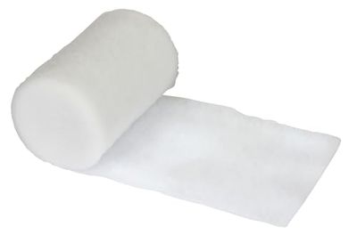 Rotolo di ovatta arrotolabile, larghezza 10 cm, lunghezza 3 m, confezione da 8 pezzi