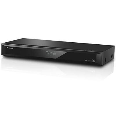 Panasonic DMR-BCT760AG Lecteur Blu-Ray avec Disque Dur 500 GB Upscaling 4K, Lecteur CD, Audio Haute résolution, Tuner D