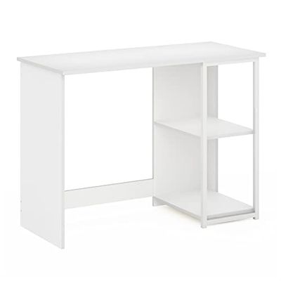 Furinno Computerbureau, Massief Wit/Wit, 74,2 (D) x 101 (B) x 45 (H) cm