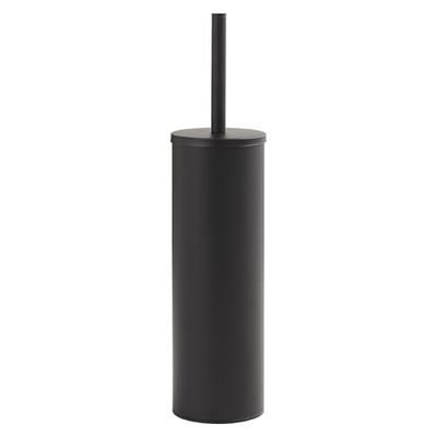 Gedy FELCE PLUS BRUSH, Stainless Steel chromall, dull black, 8x8x33,3cm