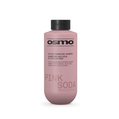 Osmo Pink Soda Colour Enhancing Shampoo | Buildable Temporary Pigment and Colour Refresh | Vegan. 400ml.