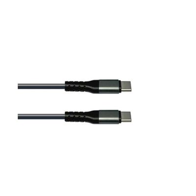 Brightium Cable Tipo C de 1m, 60W, compatible con dispositivos USB-C, ideal para carga rápida y transferencia de datos.