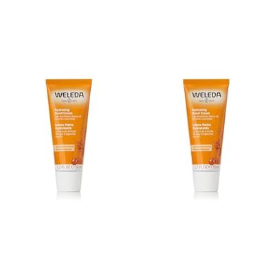 Weleda Organic Sea Buckthorn Natural Hand Cream 50ml (Pack of 2)