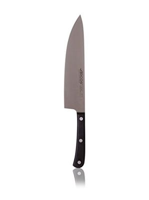 Arcos Couteau Chef Professionnel - Acier Inoxydable Nitrum, Lame 15 cm, Manche Résistant POM, Idéal pour Cuisine Quotidienne, Série Europa