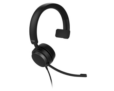 SNOM A310M Wired Headphones – Monaural Earphones for Call Centers and Offices – HD Audio, High Comfort, Lightweight Construction, Passive Noise Cancellation – Compatible with Phones