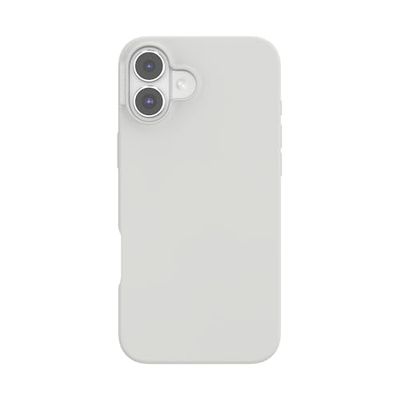 PopSockets Custodia per iPhone 16 Plus compatibile con MagSafe, custodia per iPhone 16 Plus, compatibile con ricarica wireless - Horchata