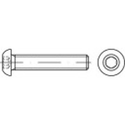 TOOLCRAFT TO-5380941 Lenskopschroeven M3 10 mm Binnenzeskant (inbus) RVS A4 100 stuk(s)